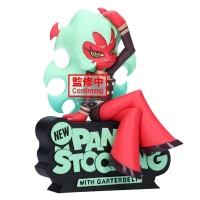 NEW PANTY&STOCKING WITH GARTERBELT MONITOR TOP FIGZ~SCANTY (A) - Image 1