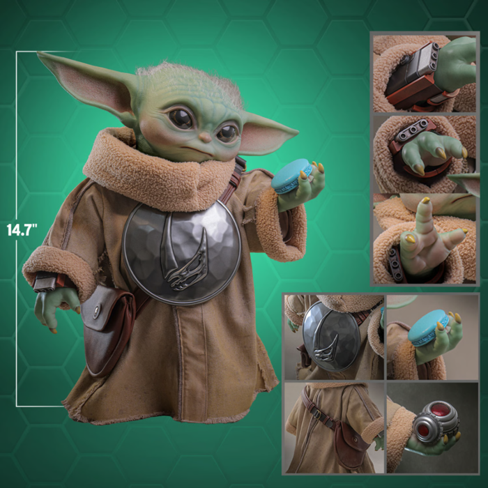HT LMS016 - Star Wars Mandalorian & Grogu - Grogu Life-Size - Image 2