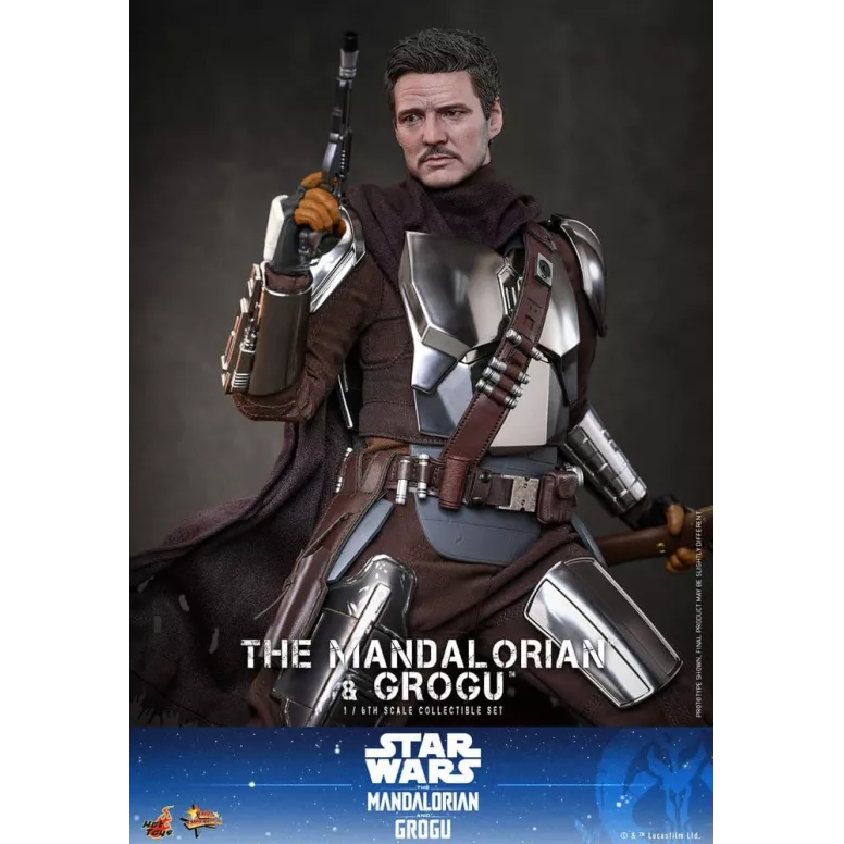 HT MMS871 - The Mandalorian & Grogu 1/6th Scale Collectible Set - Image 4