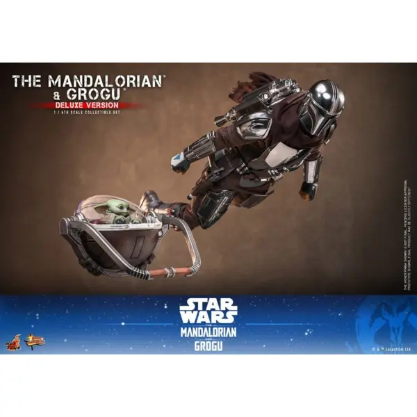HT MMS872 - The Mandalorian & Grogu Collectible Set (Deluxe Version) - Image 2
