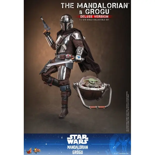 HT MMS872 - The Mandalorian & Grogu Collectible Set (Deluxe Version) - Image 7