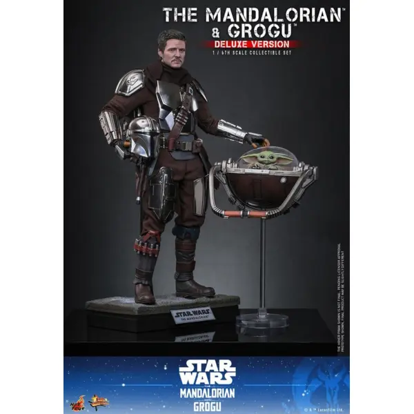 HT MMS872 - The Mandalorian & Grogu Collectible Set (Deluxe Version) - Image 6