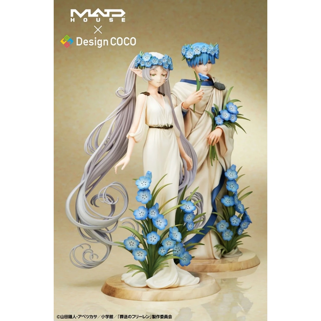 1/7th MADHOUSE x DesignCOCO Frieren: Beyond Journey's End Frieren & Himmel - Art Nouveau Style - Image 1