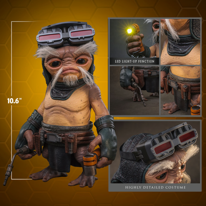 HT LMS017 - Star Wars Mandalorian & Grogu - Anzellan Droidsmith Life-Size - Image 1