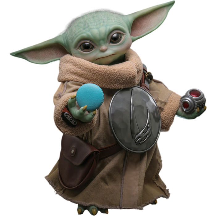 HT LMS016 - Star Wars Mandalorian & Grogu - Grogu Life-Size